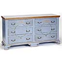 Six Drawer Chest with Bracket Feet