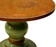 Pedestal Table with Coppper Top